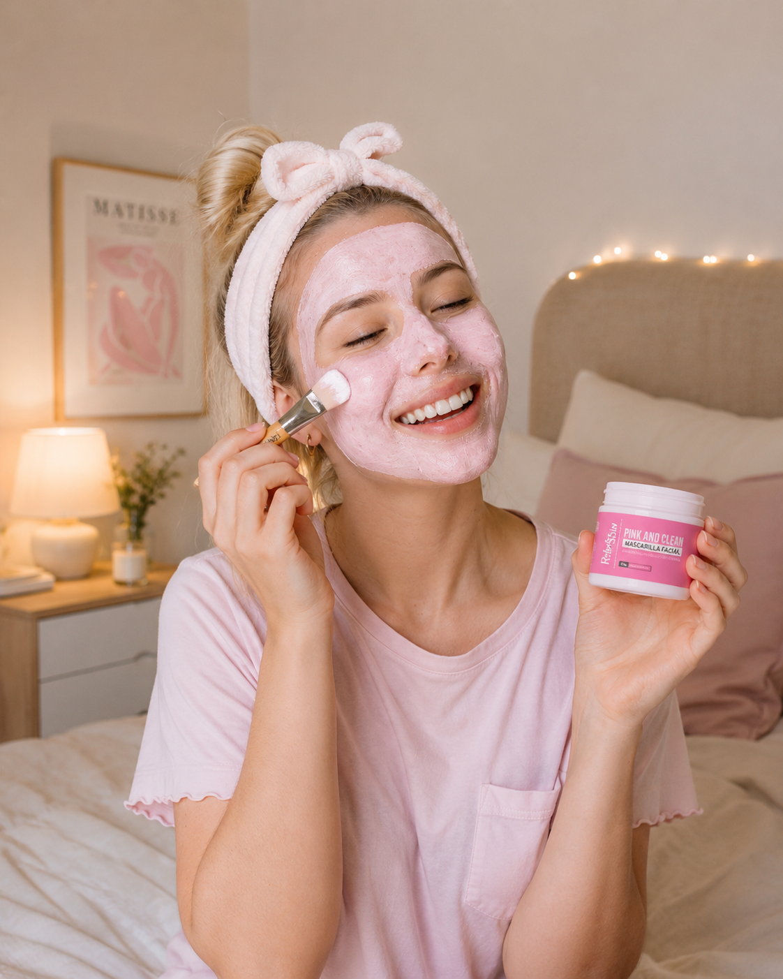 Mascarilla Facial Pink & Clean - Imagen 2