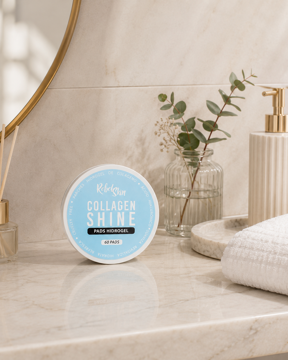Pads Anti-ojeras Hidrogel CollagenShine™ - Imagen 3