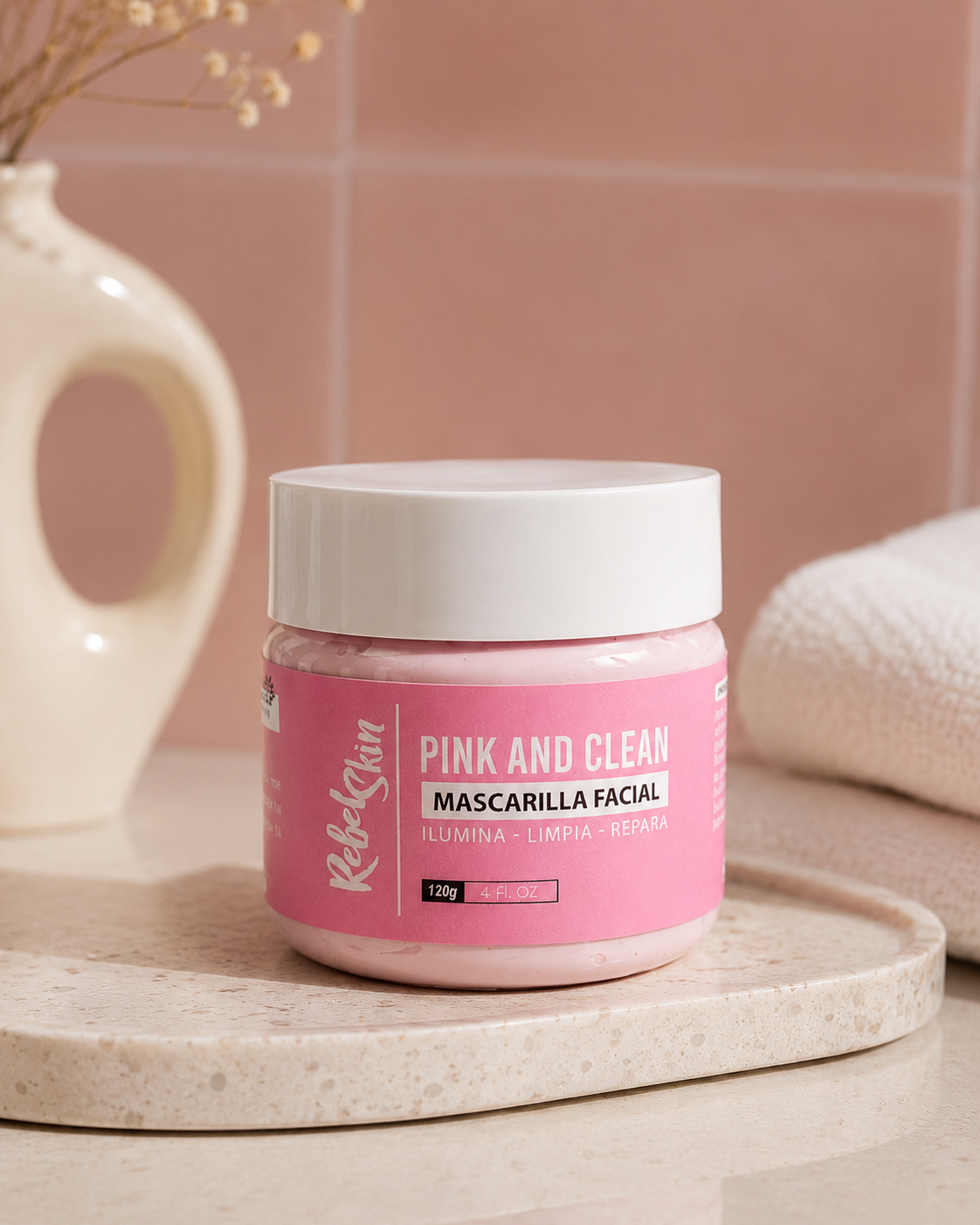 Mascarilla Facial Pink & Clean - Imagen 6